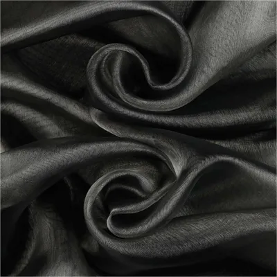 Produktbild von Chrystal Organza Stoff Zuschnitt ab 1 x 1,4 m hauchzart fein transparent Farbwahl