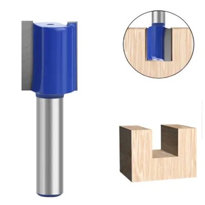 Produktbild von HM Nutfräser Ø10 x 20 mm Schaft Ø8 mm Hartmetall Holz Fräser Oberfräser Nutenfräser RACEL