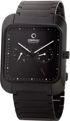 Produktbild von Uhr Obaku Herren Schwarz Obaku-V145UBBSB