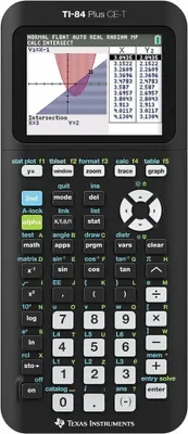 Productafbeelding van TEXAS INSTRUMENTS 84CEPY/TBL/4E12/A TEXAS INSTRUMENTS TI-84 Plus CE-T Python Edition Grafikrechner schwarz