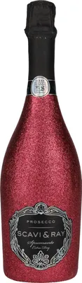 Produktbild von Scavi & Ray Prosecco Spumante DOC Glitzer Pink 750ml