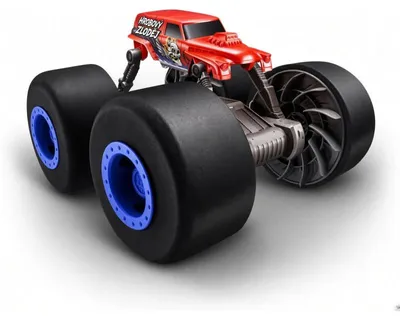 Produktbild von Monster-Truck im Maßstab 1:20, batteriebetrieben, rot