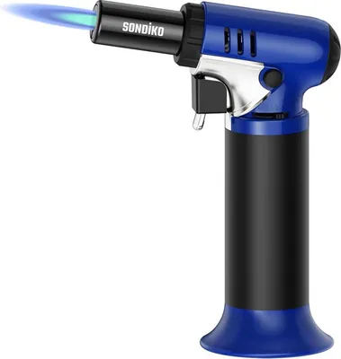 Obrázek produktu pro Hořák na butan Sondiko s indikátorem paliva S907 - regulátor plamene a piezoelektrické zapalování