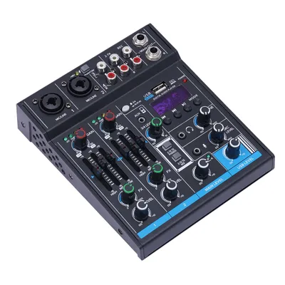 Produktbild von 4-kanálový DJ mixér Mikrofonní vstup Stereofonní mixér Mikrofonní vstup Zařízení pro párty KTV