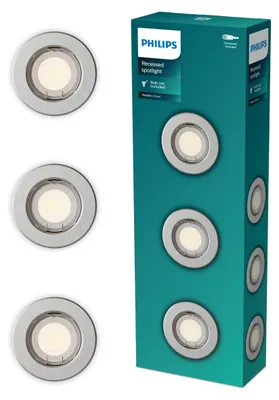 Zdjęcie produktu dla Philips 8721103037114, LED, 220-240 V, Nikiel