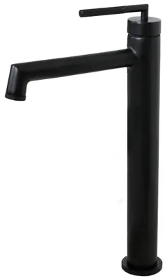 Image de Portofino mitigeur lavabo haut noir mat Essebagno