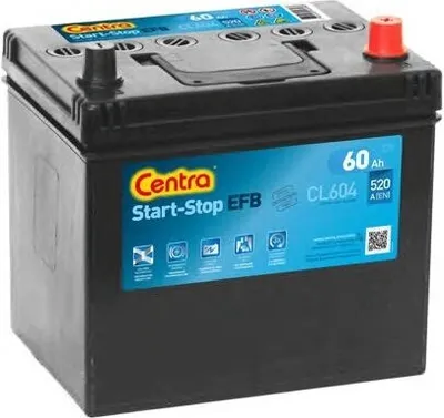 Produktbild von CENTRA Start-Stop Starterbatterie 12V 60Ah 520A/EN D23 für Auto LKW Batterie