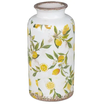 Produktbild von Dekoration Geschenk Blumenvase Vase lemon  26cm