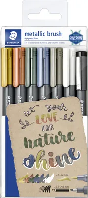 Produktbild von Staedtler - Pinselmetallic Penny bei 7 Farben Fall eines 7 -Stücks | 180 Stücke
