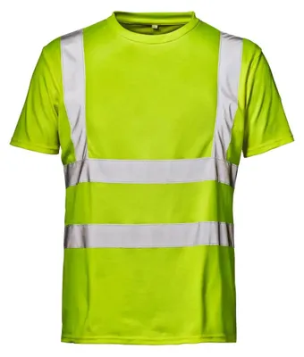 Obrázok produktu pre Pánske reflexné tričko Sir Safety MISTRAL s UV ochranou 50+ UPF, bavlna/polyester, L, HI-VIS ŽLTÁ