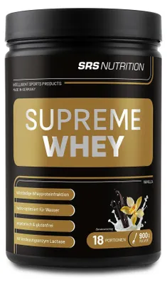 Produktbild von SRS Supreme Whey - 900 g - Dose Vanille