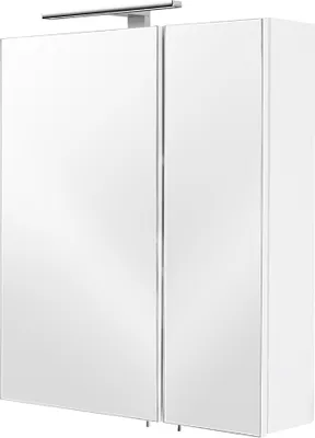 Produktbild von Spiegelschrank, weiß, Beleuchtung, B x H x T 60 x 68 x 16 cm