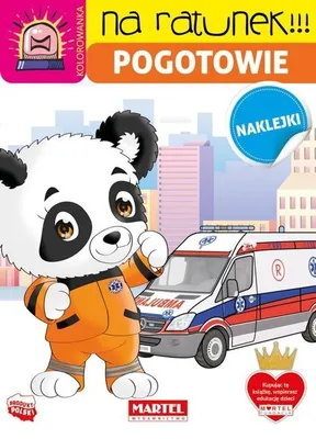 Image de Kolorowanka z naklejkami Na ratunek Pogotowie Martel