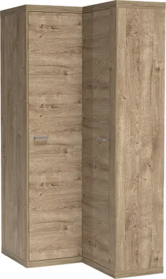 Produktbild von Eckkleiderschrank in Eiche NUSCO-161
