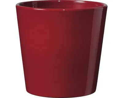 Produktbild von Blumentopf Soendgen Dallas Keramik Ø 13 H 12 cm bordeaux beschichtet