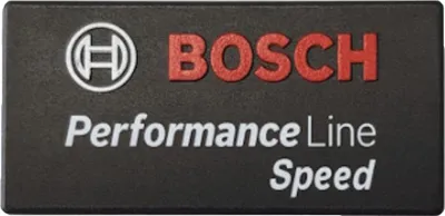 Image de Couvercle de logo Bosch Performance Line Speed, rectangulaire - protection discrète du moteur et...