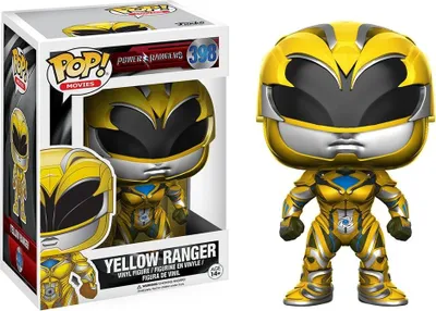 Image de Power Rangers - Yellow Ranger 398 - Funko Pop - Figurine Vinyle