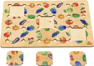 Immagine prodotto di Puzzle logico di frutta e verdura