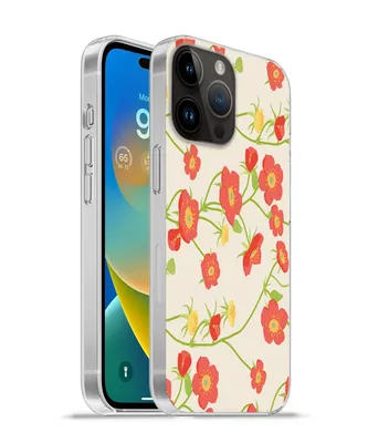 Produktbild von MuchoWow® Handyhülle Schutzhülle Hülle für Apple iPhone 14 Pro - Softcase Blume - Feldblumen - Muster Silikon Softcase Handy Hülle - Umschlag