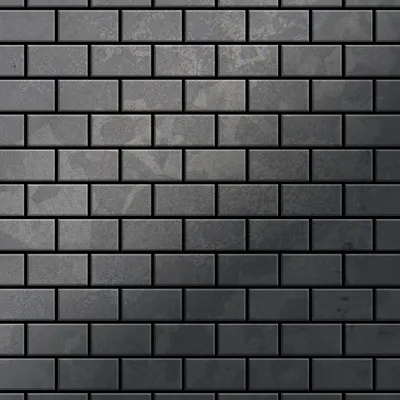 Produktbild von Mosaik Fliese massiv Metall Rohstahl gewalzt grau 1,6mm stark House-RS