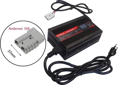 Produktbild von Batterieladegerät, 54,6V Ausgang, Schnellladefähigkeit, Anderson 50A, EU-220V