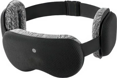 Produktbild von Bluetooth Schlafmaske mit White Noise, 3D Augenraum-Design, Musikfunktion, Type-C Ladeport, Modell FS201, Farbe Schwarz