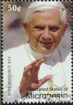 Produktbild von Briefmarken Mikronesien 2007 Mi 1789 (kompl.Ausg.) postfrisch Papst Benedikt XVI.