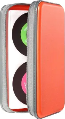 Productafbeelding van Famanu DVD-houder voor 96 CD's/DVD's - Beschermende opbergoplossing (zwart)