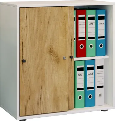 Image de Armoire de bureau Armoire à dossiers Portes coulissantes Lona 2x
