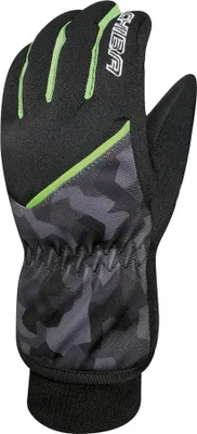 Produktbild von CHIBA Snow Flash - wasserdichte Radhandschuhe tarn/apfel, Größe 7