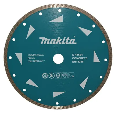 MAKITA Diamanttrennscheibe Turbo 230 x 22,23 mm für Beton, trocken