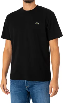 Produktbild von Lacoste Klassisches Logo T-Shirt, Schwarz M