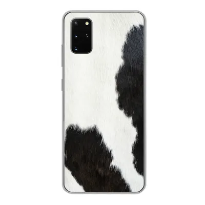 Produktbild von MuchoWow® Handyhülle Schutzhülle Hülle für Samsung Galaxy S20 Plus Tiermuster - Kühe - Pelz Silikon Softcase Handy Hülle - Hartschale