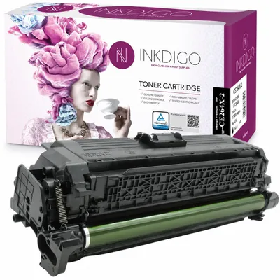 Produktbild von Inkdigo Toner CE264X für HP Color LaserJet Enterprise CM4540f MFP, CM4540fskm MFP, CM4540mfp, CM4544MFP – Schwarz, 17000 Seiten,, KI-generiertes Bild