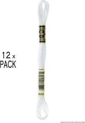 Obrázek produktu pro 12x vyšívací nit DMC Mouline Special 117MC -B5200, 6 nití, 8m, VPE