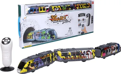 Obrázek produktu pro WIKY Vlak graffiti set RC 117 x 66 cm