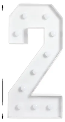 Obrázok produktu pre Svetelná dekorácia, voľne stojaca, energeticky úsporné LED diódy, 2