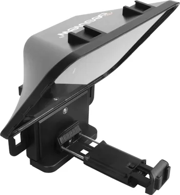 Produktbild von Teleprompter T3 für Smartphone Tablet DSLR bis 11 Zoll, App-fähig, einziehbare Basis