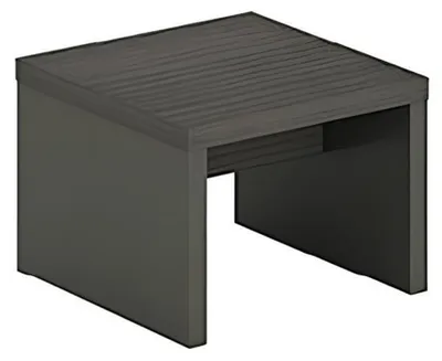 Immagine prodotto di Tavolino quadrato moderno grigio, di design, in legno