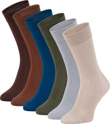 Produktbild von Socken für Damen & Herren Lange Baumwollsocken, 36-40, earth box