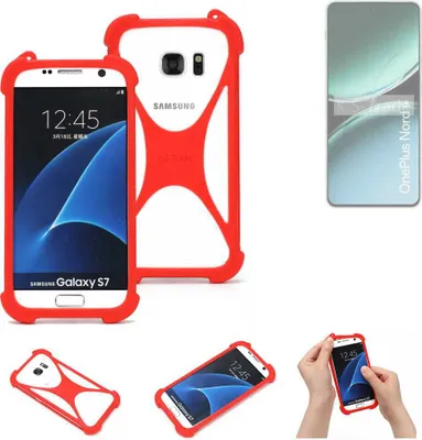 Produktbild von K-S-Trade Handy-Hülle kompatibel mit OnePlus Nord 4 Schutz-Hülle Bumper Silikon Schutz Hülle Cover Case Silikoncase Silikonbumper TPU Softcase