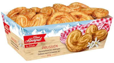 Produktbild von Schulte Prussien Blättergebäck, 220g