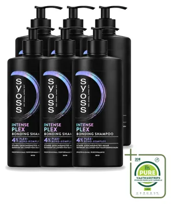 Zdjęcie produktu dla 6 sztuk szamponu Syoss Intense Plex - 440 ml - opakowanie zbiorcze