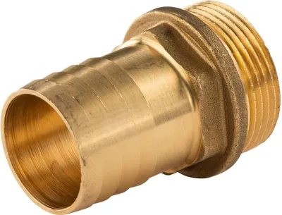 Produktbild von Messing Gewinde-Fitting Schlauchanschluss 1 1/4' AG (DN 32) Länge 35 mm - schwere Ausführung