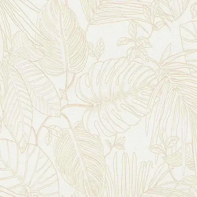 Produktbild von Rasch Vliestapete Color Your Life 690804 Botanical Dschungel Tapete 10.05 x 0.53 m Weiß Wohnen Schlafen Küche Flur Eingangsbereich