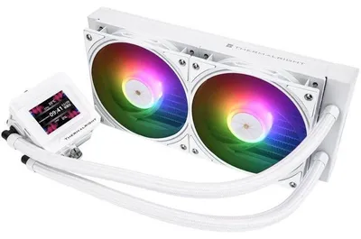 Image de Frozen Warframe 240 SE ARGB - FROWAR24SEARGB-WH - Système de refroidissement par eau tout-en-un (AIO) - 2 ventilateurs ARGB de 120 mm - Blanc