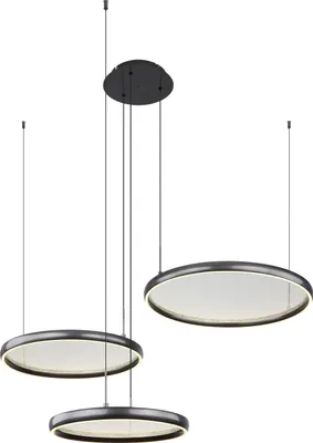 Produktbild von Globo Lighting Hängeleuchte Metall schwarz matt, LED