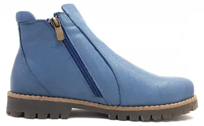 Imagen del producto de Andrea Conti. Zapatos de mujer. Botas con cremallera. Color azul. Para uso casual