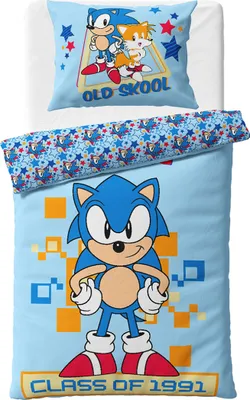 Produktbild von Baby-Bettwäsche Hedgehog Sonic Class Of 1991