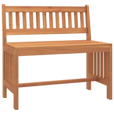 Zdjęcie produktu dla vidaXL Ławka ogrodowa 80 cm z litego drewna eukaliptusowego